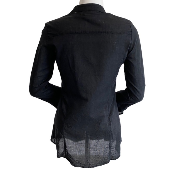 Papaya black blouse - Picture 4 of 9